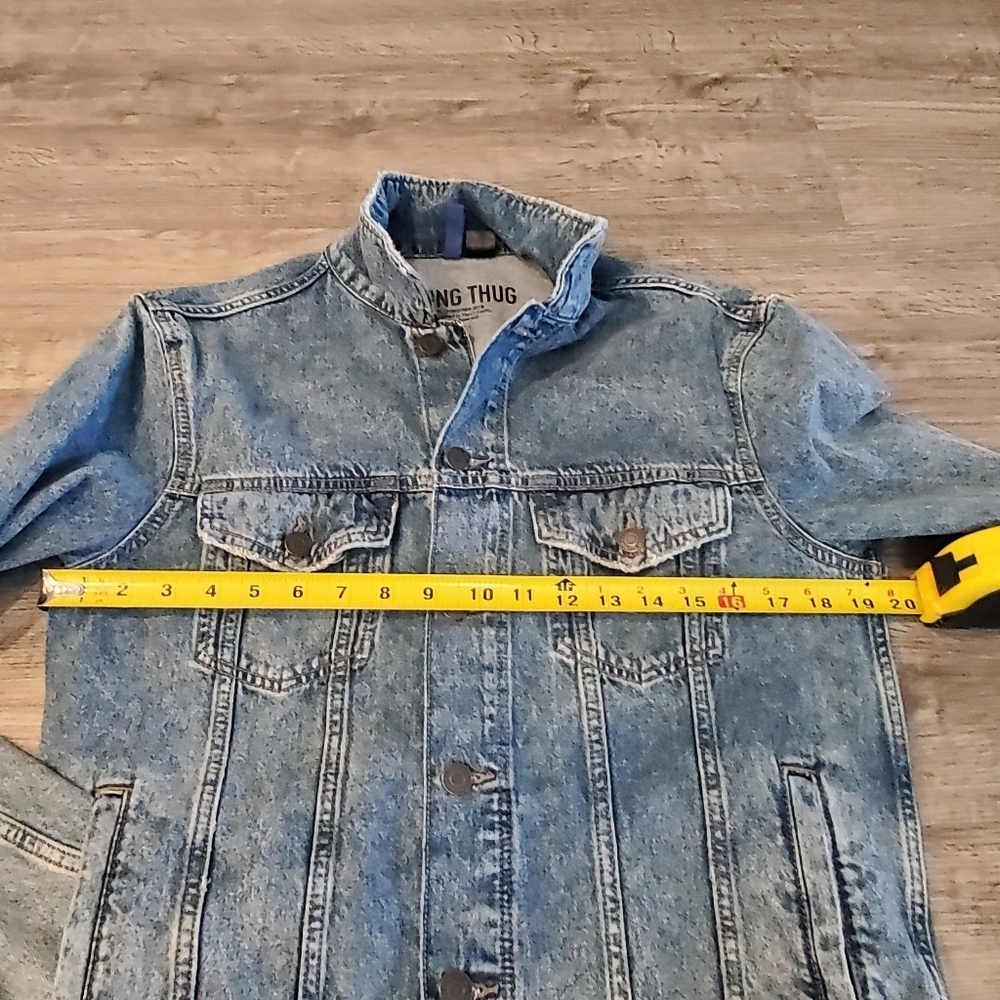 🏈NEW DISTRESSED JACKET - Picture 2 of 15